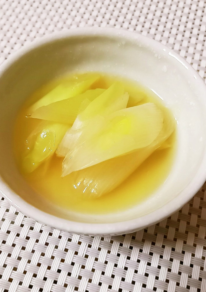 簡単副菜！長ネギの白だし煮-レシピのメイン写真