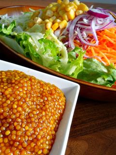 ぷちぷち食感のスパイスカレーサラダ-レシピのメイン写真