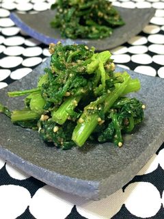 春菊のごま和え-レシピのメイン写真