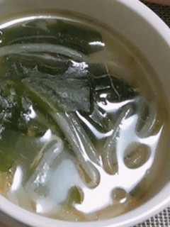 もやしとわかめの中華スープ-レシピのメイン写真