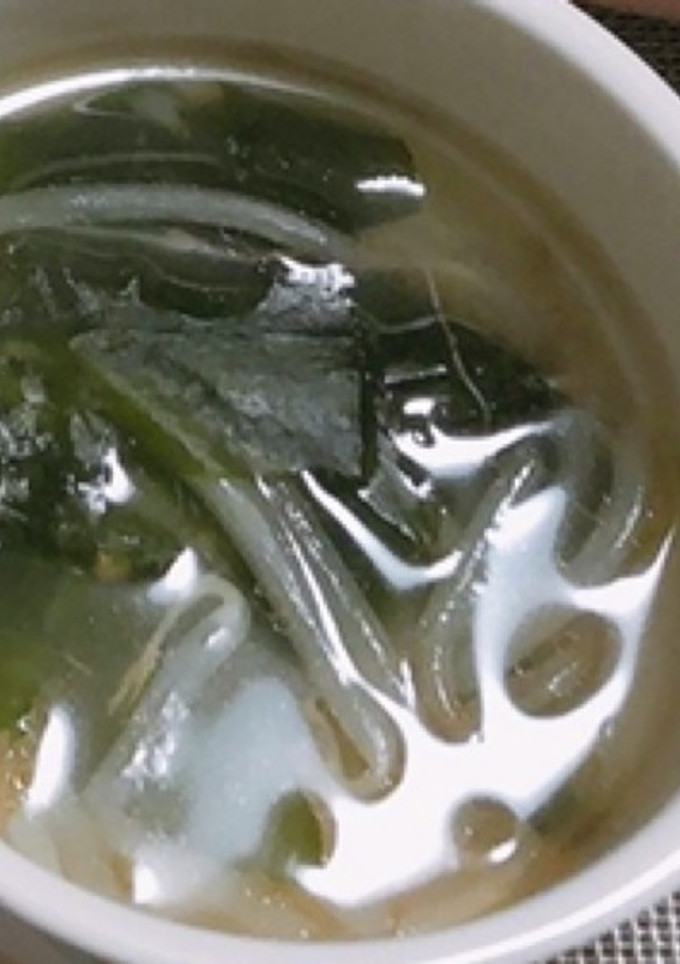 もやしとわかめの中華スープ-レシピのメイン写真