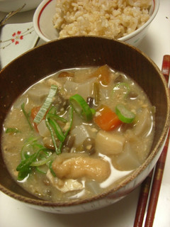 美味しいよ!納豆汁★山形の郷土料理-レシピのメイン写真