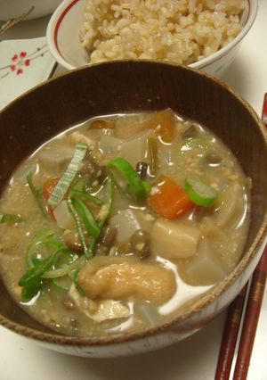 美味しいよ！納豆汁★山形の郷土料理-レシピのメイン写真
