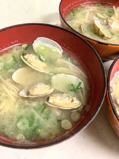 あさりの味噌汁-レシピのメイン写真