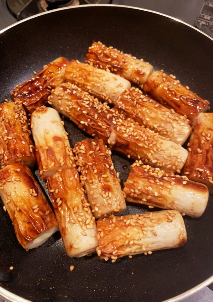 チーズINちくわの甘辛焼き-レシピのメイン写真