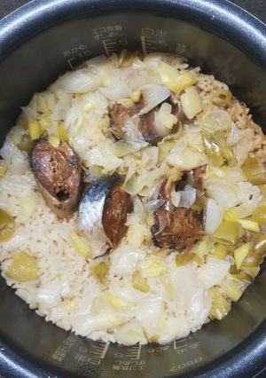 さば缶炊き込み御飯-レシピのメイン写真