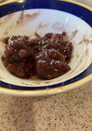 立春　甘さ控えめのあんこ　おしるこにも-レシピのメイン写真