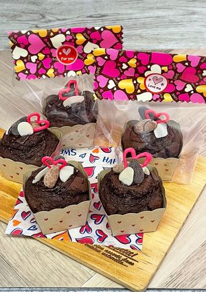 バレンタイン♪簡単マフィン-レシピのメイン写真