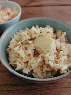 ホタテと塩昆布の炊き込みご飯◎大量消費-レシピのメイン写真