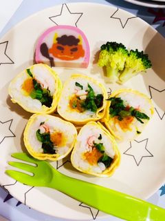 11ヶ月恵方巻き 離乳食♡-レシピのメイン写真
