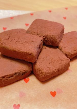 使い切りレシピ★基本の生チョコ-レシピのメイン写真