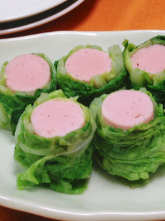おさかなのソーセージで白菜ロール-レシピのメイン写真