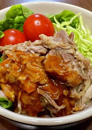 【簡単】圧力鍋でプルドポーク-レシピのメイン写真