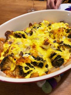 ブロッコリーと茹で卵のマヨチーズ焼き-レシピのメイン写真