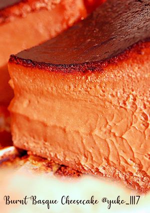 簡単 絶品チョコレートバスクチーズケーキ-レシピのメイン写真