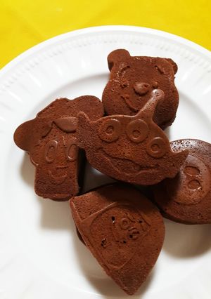 キュンとするチョコ蒸しパン〜甘酒仕立て〜-レシピのメイン写真