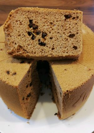 チョコチップココアシフォン-レシピのメイン写真