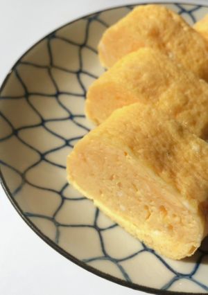 玉ねぎドレッシングで厚焼きたまご-レシピのメイン写真
