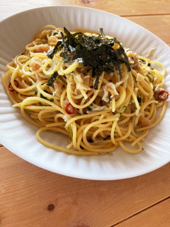 想像超え!シラスと揚玉のペペロンチーノ-レシピのメイン写真