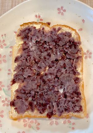 手作りあんこで小倉トースト-レシピのメイン写真