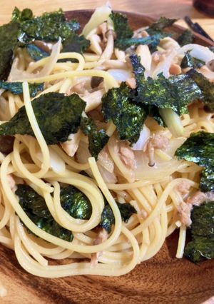 和風ツナきのこパスタ-レシピのメイン写真