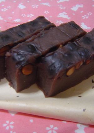 ☆黒豆の煮汁も入ってる☆黒豆ういろう☆-レシピのメイン写真