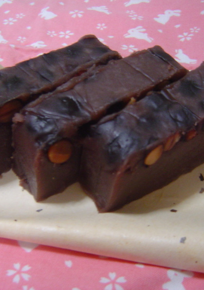 ☆黒豆の煮汁も入ってる☆黒豆ういろう☆-レシピのメイン写真