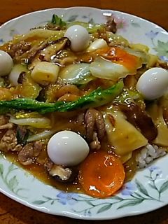 野菜たっぷり具だくさん中華丼丼!-レシピのメイン写真