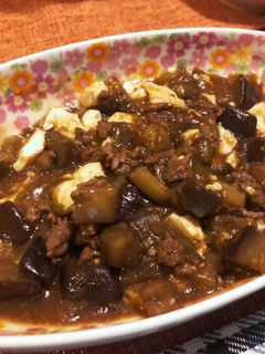 なすと豆腐の簡単麻婆豆腐-レシピのメイン写真