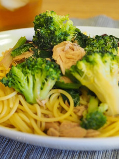 包丁不要♪ツナと冷凍野菜の和風パスタ-レシピのメイン写真