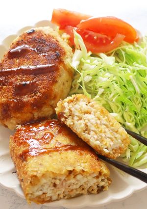 簡単ヘルシー♡厚揚げカレーメンチ-レシピのメイン写真