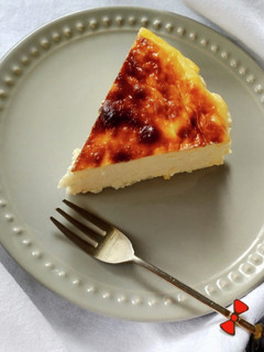 簡単!甘さ控えめ バスクチーズケーキ-レシピのメイン写真