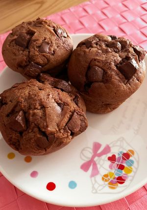 チョコマフィンwithミロ-レシピのメイン写真