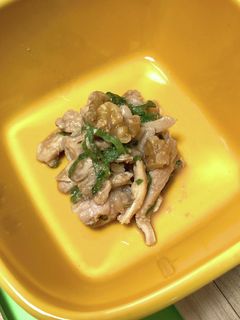 鶏もものクルミ味噌和え-レシピのメイン写真