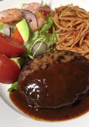 少しだけこだわったハンバーグです-レシピのメイン写真