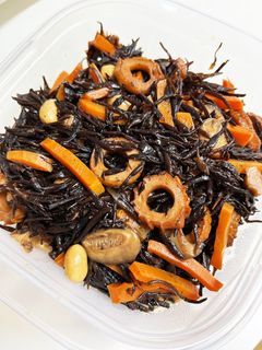 ちくわ入り♪ひじきの煮物-レシピのメイン写真