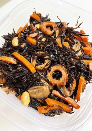 ちくわ入り♪ひじきの煮物-レシピのメイン写真