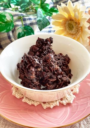 ココナッツオイルで✽手作りチョコクランチ-レシピのメイン写真