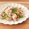 豚肉とブロッコリーの煮もの