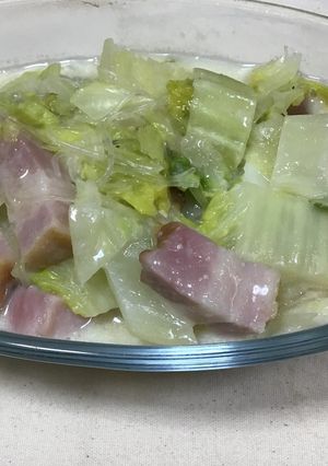 原形ベーコンと白菜のクリーム煮-レシピのメイン写真