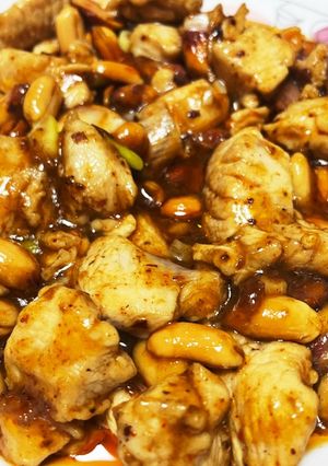 四川 宮保鶏丁 鶏肉と落花生の炒め-レシピのメイン写真