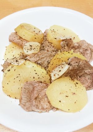 豚ヒレ肉とじゃがいもの重ね焼き-レシピのメイン写真