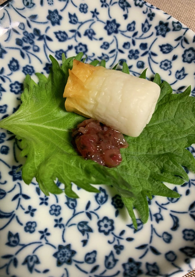 簡単おつまみ　シソ梅ちくわ-レシピのメイン写真