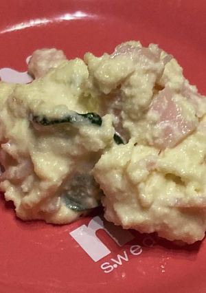 [防災非常食]おからパウダーのポテサラ-レシピのメイン写真