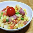 具だくさんカレー粉ポテトサラダ♪