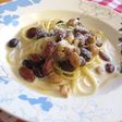 お豆のクリームパスタ