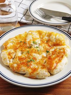 ☆簡単☆どーん!と大きい鶏むねチーズ焼き-レシピのメイン写真