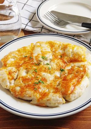 ☆簡単☆どーん！と大きい鶏むねチーズ焼き-レシピのメイン写真