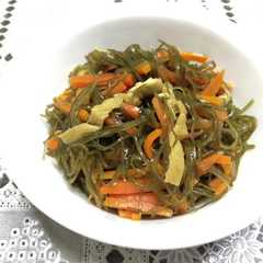 รูปของ きざみ昆布の煮物