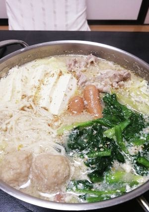 旨みたっぷり豆乳鍋-レシピのメイン写真